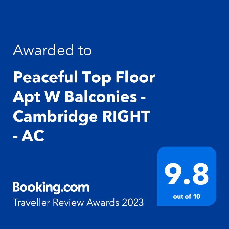 Peaceful Top Floor Apt W Balconies - Cambridge Right - Ac Φουνκάλ Εξωτερικό φωτογραφία